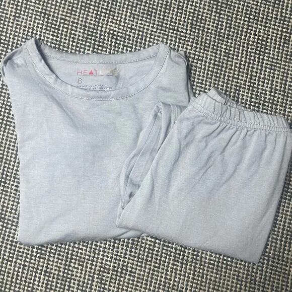HeatLite Youth / Kids 2 Piece Thermal Baselayer Set Size 8 - Picture 1 of 7